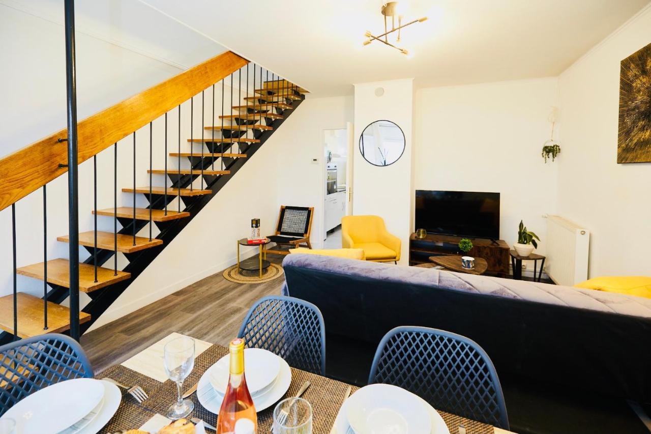 Mona Lisa : Superbe Loft Centre Ville - Parking Gratuit - Wifi Ultra Rapide-Appareil Massage-Netflix-Jeu Societe Troyes Eksteriør bilde